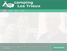 Tablet Screenshot of campinglestrieux.be